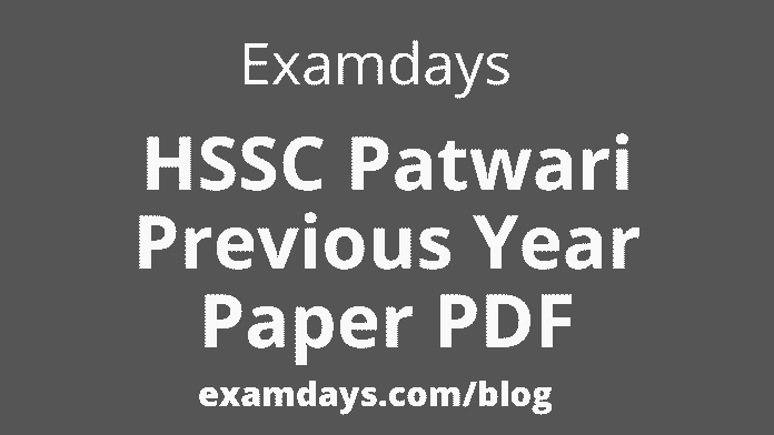 haryana patwari previous year papers