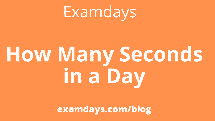 how many seconds in a day