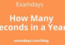 how many seconds in a year