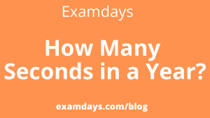 How Many Seconds in a Year Riddle 12 Months For Exams