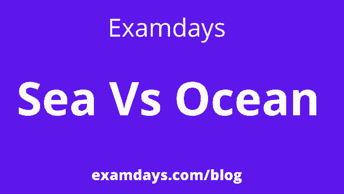 sea vs ocean,