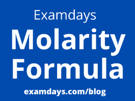 molarity formula