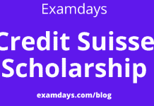 credit suisse scholarship
