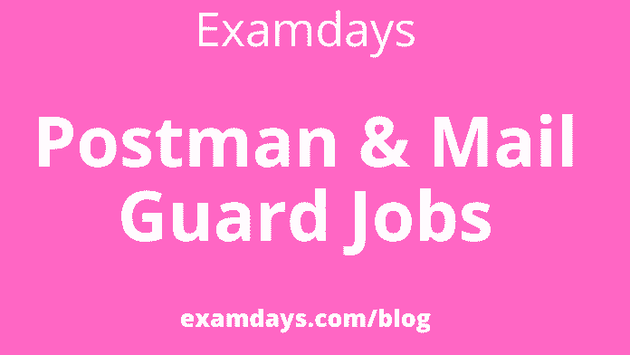 postman jobs