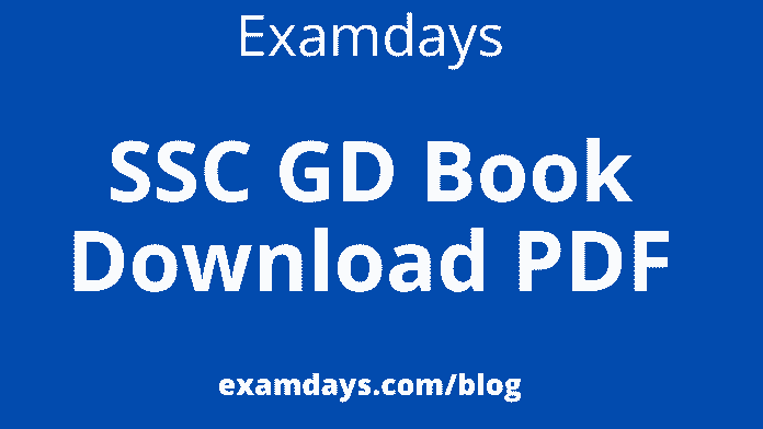 ssc gd book pdf