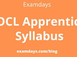 IOCL Apprentice Syllabus