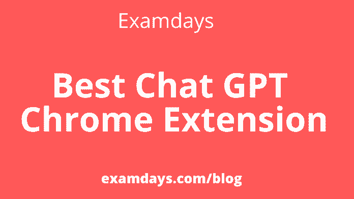 chat gpt chrome extension