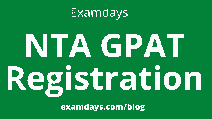 nta gpat registration