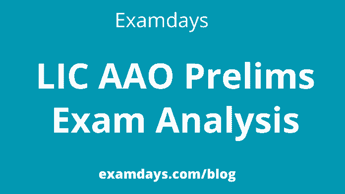 lic aao mains exam analysis