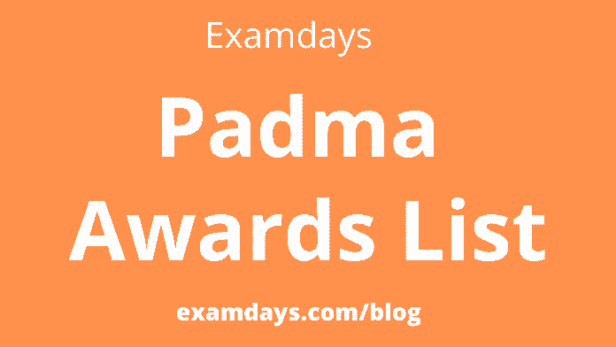 padma awards list