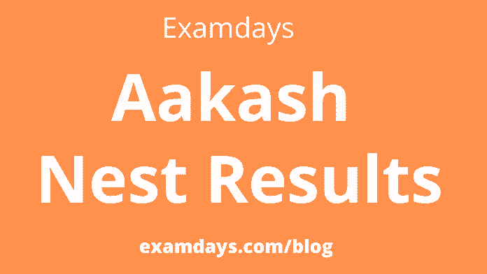 aakash nest result