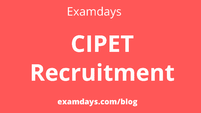 cipet recruitment