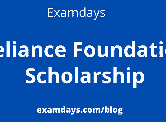 reliance foundation scholarship