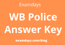 wb police answer key
