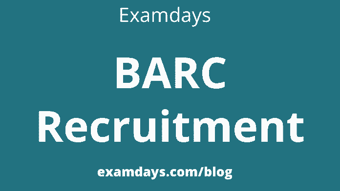 barc recruitment