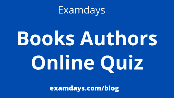 books authors quiz