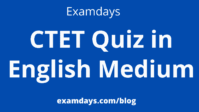 ctet quiz in english
