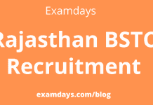 rajasthan bstc recruitment