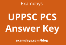 uppsc pcs answer key