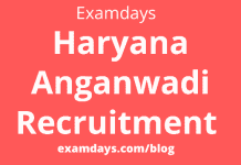 haryana anganwadi recruitment