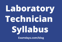 ossc laboratory assistant syllabus
