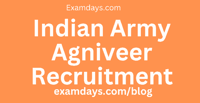 Indian Army Agniveer Recruitment