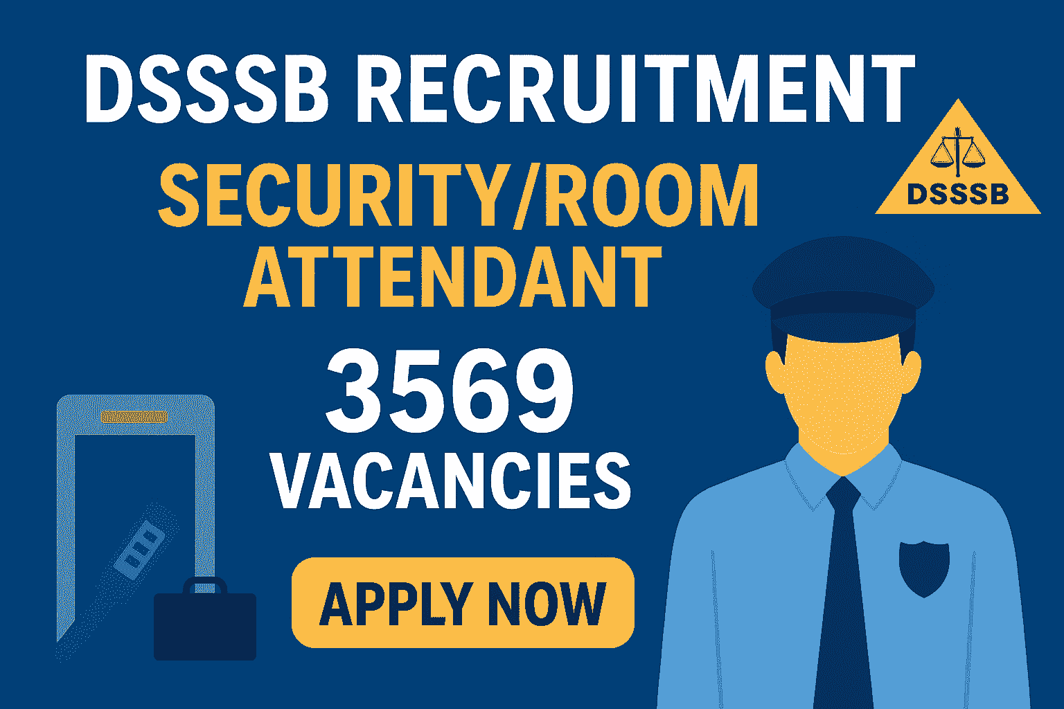 DSSSB Recruitment jobs