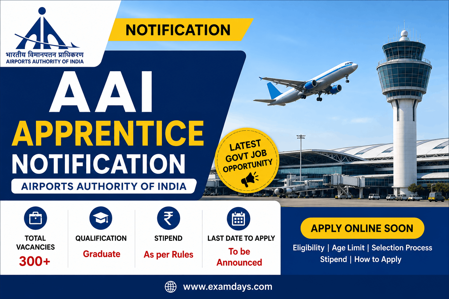 AAI Apprentice Notification