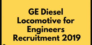 GE Recruitment for Engineers