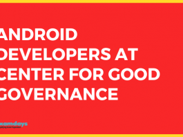 Android Developers at Center for Good Governance