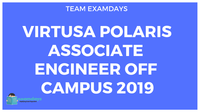 VirtusaPolaris Associate Engineer Off Campus