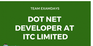 dot net developer at itc