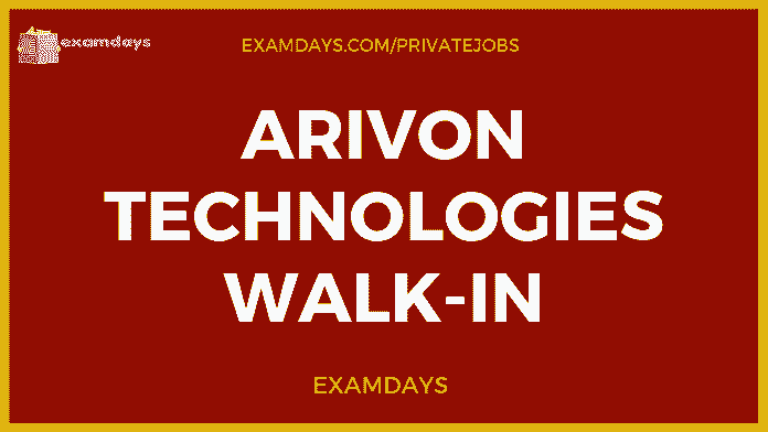 Arivon Technologies Walk-In