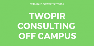 Twopir Consulting Off campus