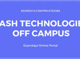 yash technologies off campus
