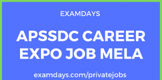 APSSDC Career Expo Job Mela
