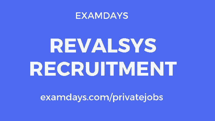 Revalsys recruitment