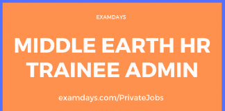 middle earth hr trainee admin