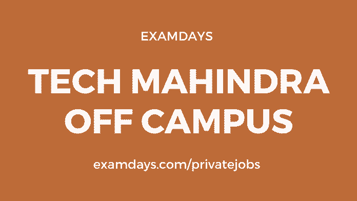 tech mahindra off campus