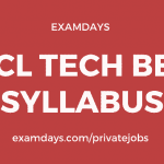 hcl tech bee syllabus