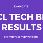 hcl tech bee results