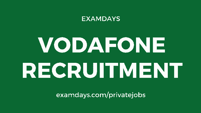 vodafone recruitment