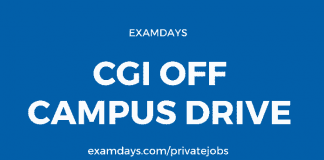 cgi off campus drive