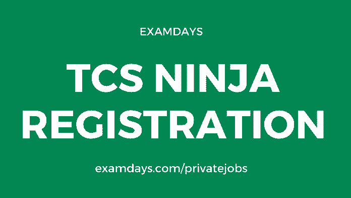 tcs ninja registration