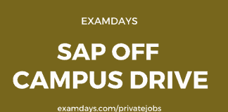 sap off campus drive