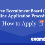 railway Recrtuiment Online Application Procedure - examdays