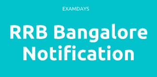 rrb bangalore notification