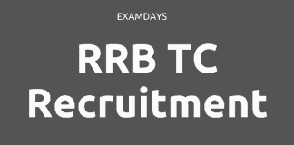 rrb tc recruitment