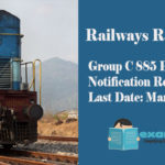 RRB Recruitment 2018 RRB 885 Group C posts Notification Released Last Date March 27 2018.