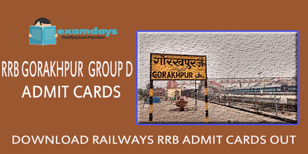 Download RRB Gorakhpur Group D Admit Card